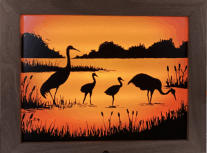 Sand Hill Crane Small